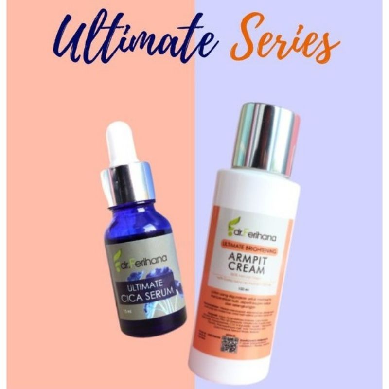 Promo Blunding Ultimate Armpit Cream & Cica Serum dr Ferihana | Sarasdrferihanacosmetics