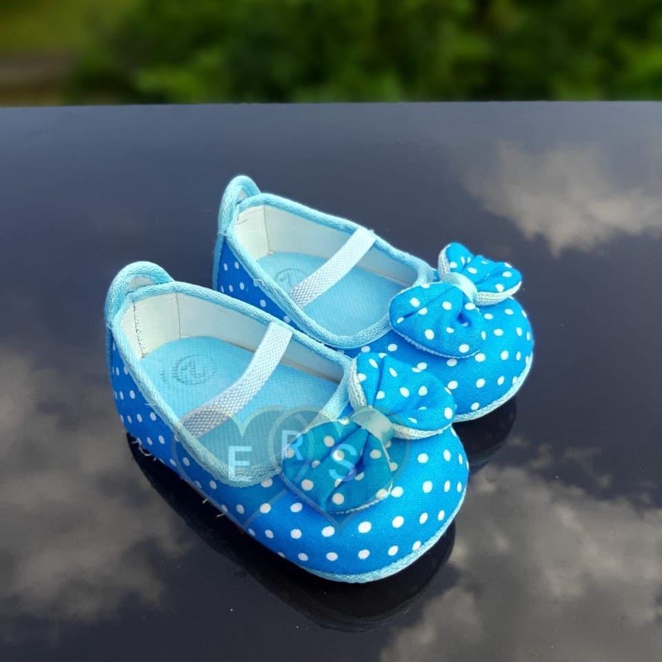 TOKOERS PRP02 Sepatu anak perempuan prewalker pita premium Umur 0 - 11 Bulan