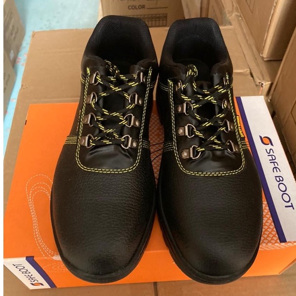 SEPATU SAFETY SHOES LOW SSL 800 MURAH BERKUALITAS SEPATU KERJA PALING MURAH BLACK HITAM PRIA WANITA