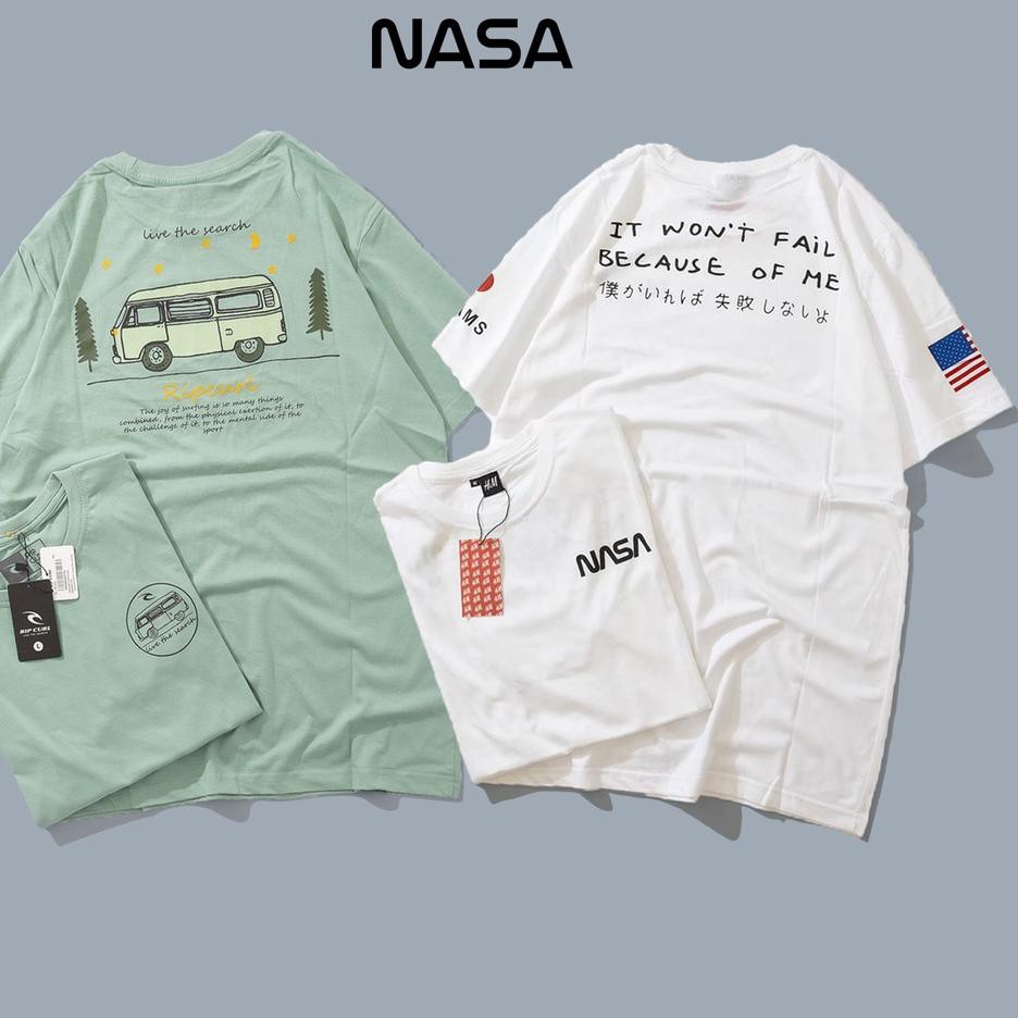 ✰ KAOS NASA H&M ORIGINAL | UNIQLO | PRIA | DISTRO | OVERSIZE | ATASAN | BAJU ☊