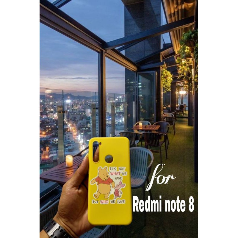 CASE MOTIF REDMI NOTE 8 WINNIE THE POOH