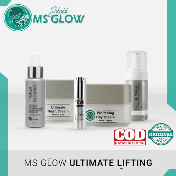 MS GLOW Paket Ultimate Lifting (Paket Ultimate + Serum Lifting)