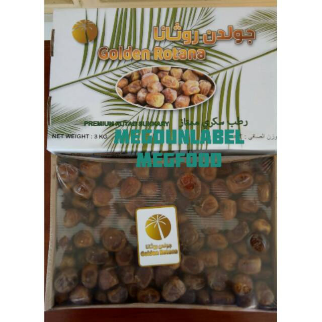 Kurma Sukari Golden Rotana (3 KG)