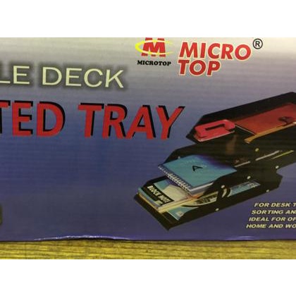 

❆ Elevated Tray/ Rak 3 Susun Micro Top M 603 atk ➫