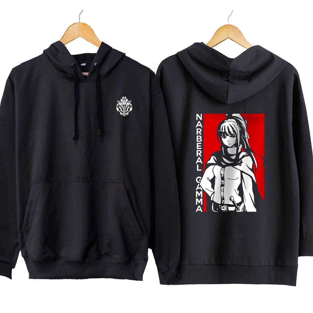 Jaket hoodie jumper anime NARBERAL GAMMA PRINCESS - OVERLORD material cotton fleece