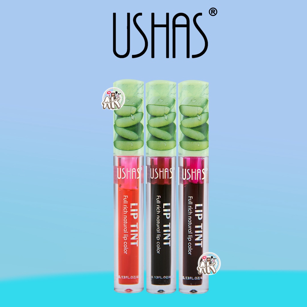 USHAS LIP TINT ALOE VERA / LIP CREAM MATTE / LIQUID EYESHADOW &amp; HIGHLIGHT