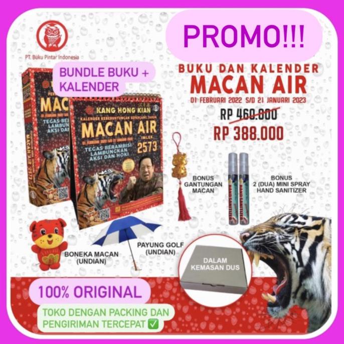 

[[COD]] READY BUNDLE BUKU + KALENDER 2022 Kang hong kian macan imlek 2573 BIG SALE Kode 623
