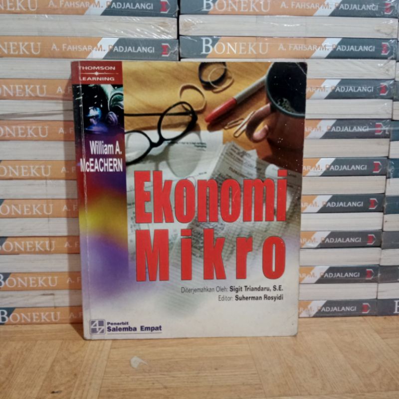 

BUKU ORIGINAL - EKONOMI MIKRO - WILLIAM A MCEACHERN