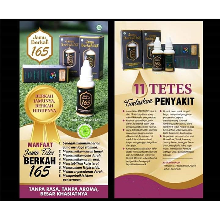 Jamu Tetes Berkah 165 Obat Herbal Shopee Indonesia