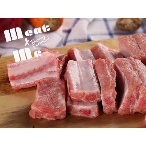 

Paikut / Iga Babi Murni (bakut) 1kg(Sudah dipotong kecil)