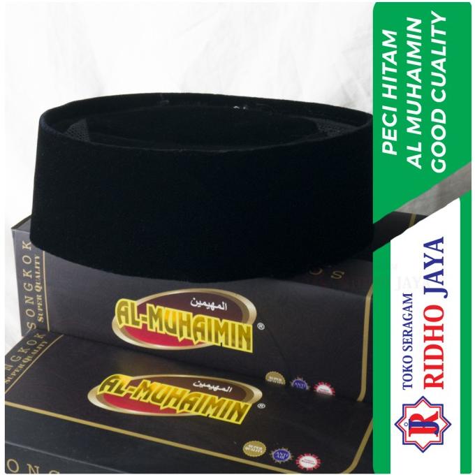 PECI/ SONGKOK HITAM/ PECI MUHAIMIN/ PECI HITAM/ Tinggi 8 & 7 no 2 - 10