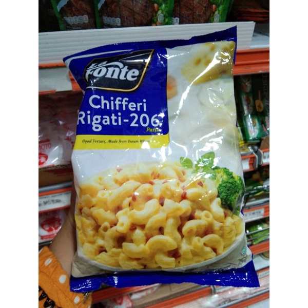 

LA FONTE MACARONI PASTA CHIFERI RIGATI NO 206 500 GR / MAKARONI