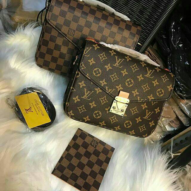 TAS LV METIS MIRROR UKURAN 24X8X19 FULL EMBOS