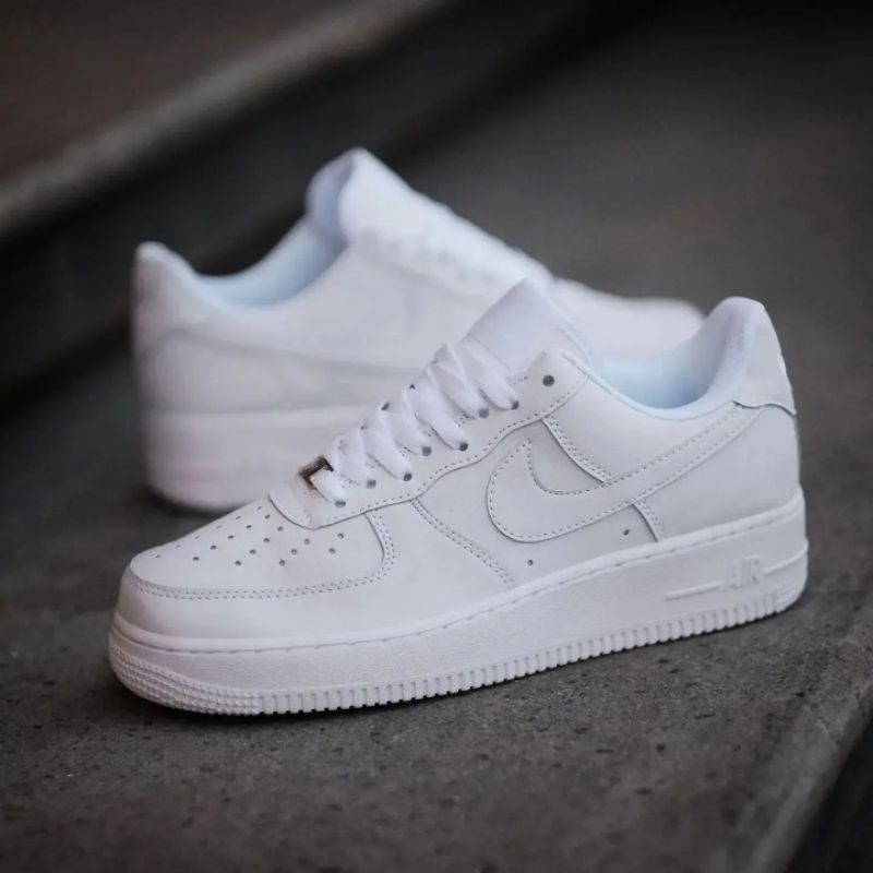 nike air force type 1 triple white