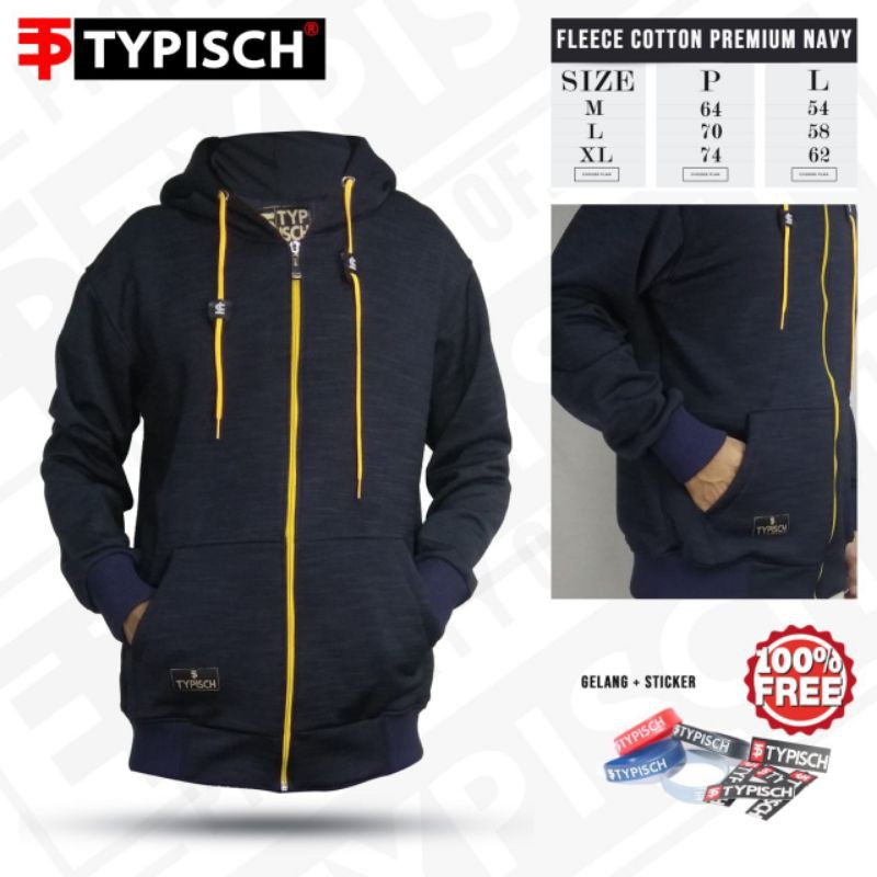 Sweater typisch polos premium / sweater pria premium / sweater polos merah / sweater hitam