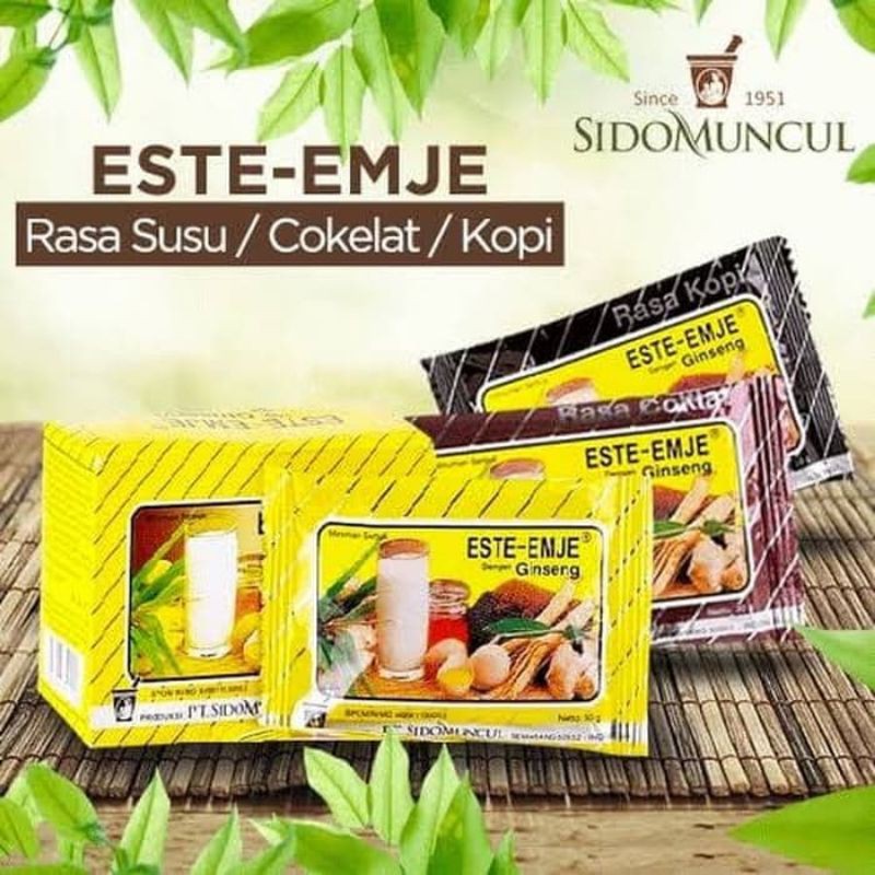 

Este Emje 1 dus isi 5 Rasa Susu / Cokelat / Kopi