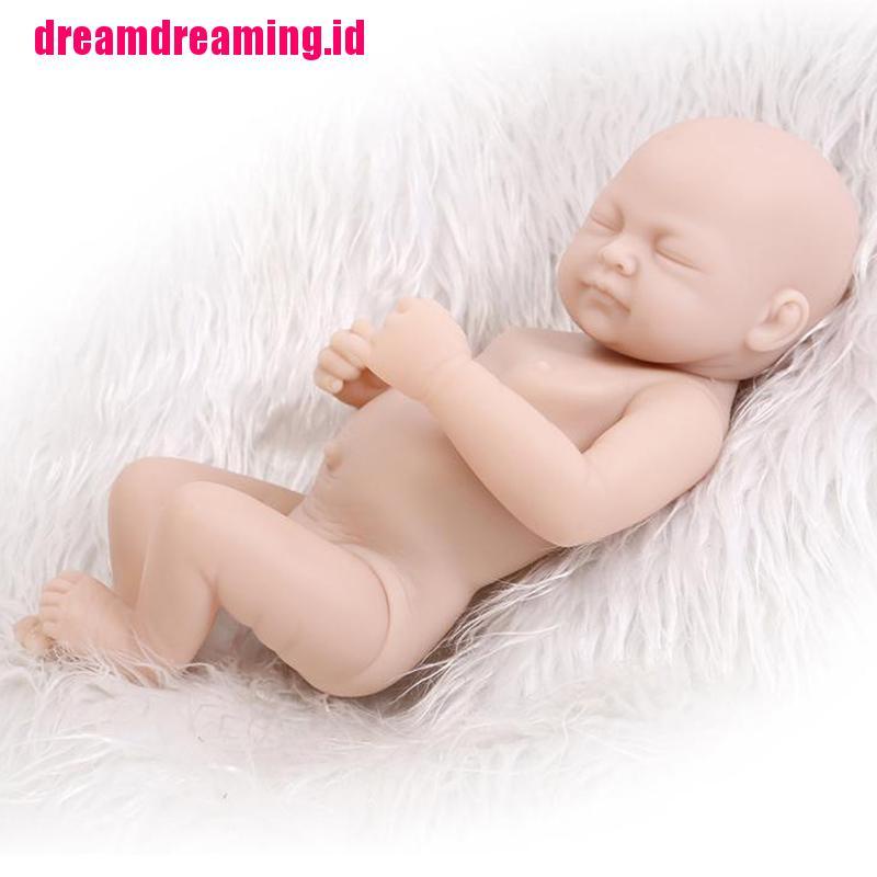 (dreamdreaming.id) Mainan Boneka Bayi Reborn Silikon Vinyl Anti Air Handmade DIY