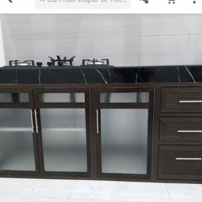 Kitchen Set Aluminium/Dapur Set Custom/Lemari Dapur Minimalis/Anti Air Junikaasristore7