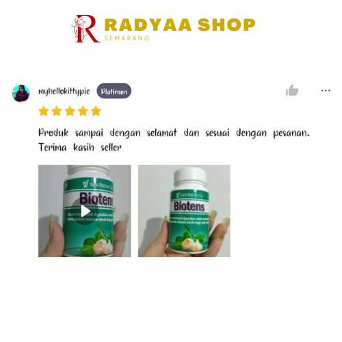 Sido Muncul Herbal Biotens 30 Kapsul - Menurunkan Darah Tinggi | Obat Darah Tinggi