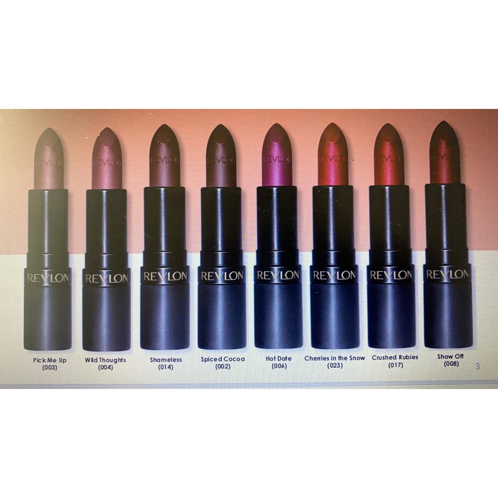 REVLON SUPER LOUSTROUS THE LUSCIOUS MATTES LIPSTICK