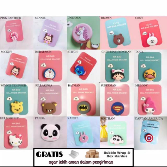 POP SOCKET HP KARAKTER