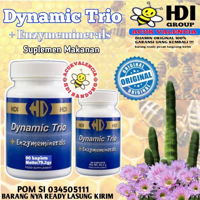 HDI DYNAMIC TRIO 100% ORIGINAL