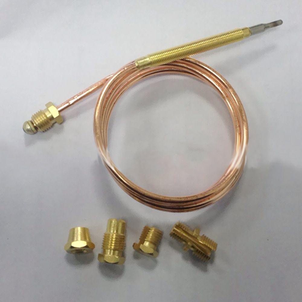 Populer Universal Thermocouple Lima Set Pengganti Mur Suhu Probe Kit Flameout Perangkat Perlindungan