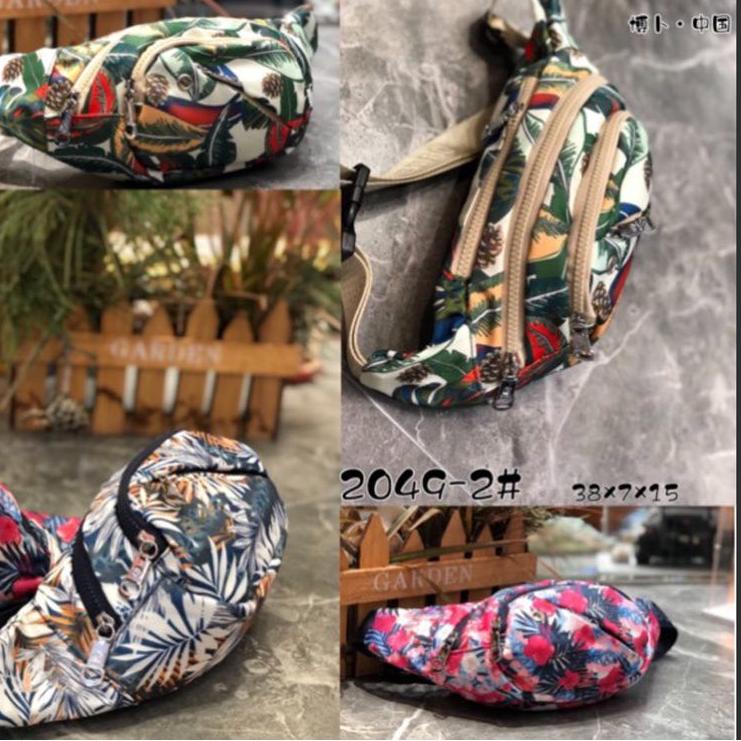 Tas Wanita Import Pinggang Selempang Waistbag Waist Bag BOBO Mini BB2049 2049 6699 HAWAII SERIES Pa 