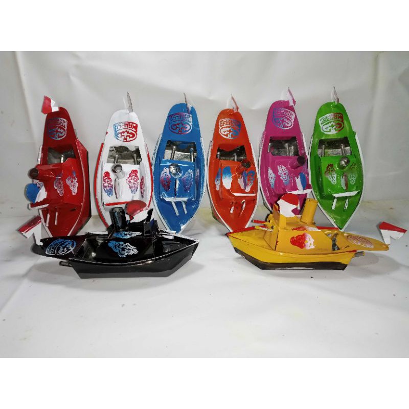 Kapal Otok-otok 10 pcs/ kapal otok-otok Cirebon/Mainan Tradisional