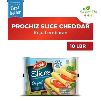 

PROCHIZ SLICES 10's Keju Lembaran Original Taste Better Processed Cheese