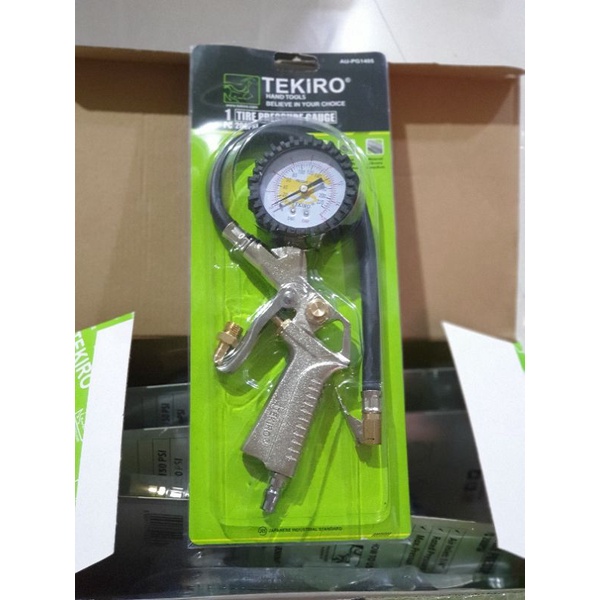 TIRE PRESSURE GAUGE TEKIRO INFLATOR 3 IN 1 TEKIRO ALAT ISI ANGIN UKUR BUANG ANGIN BAN MOBIL MOTOR