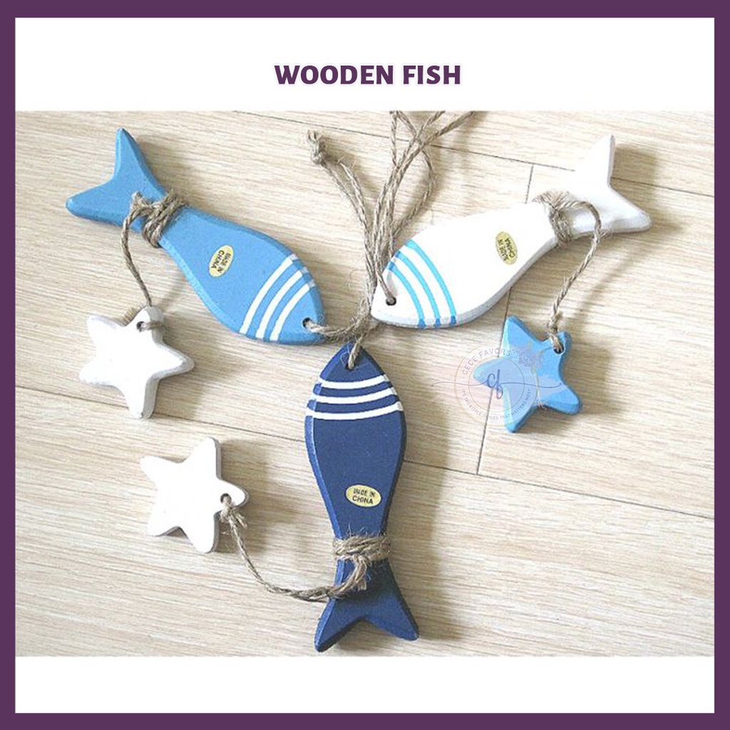 Dekorasi Ulang Tahun Laut Pajangan Rumah Hiasan Dinding Ikan