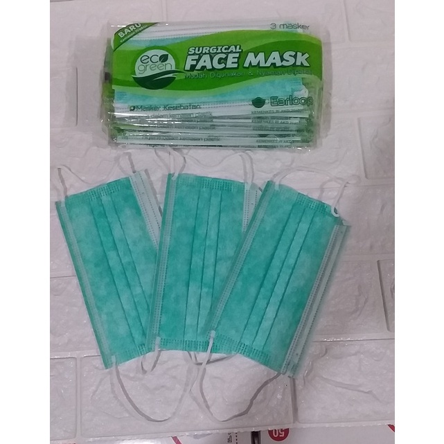 masker face mask isi 3pc