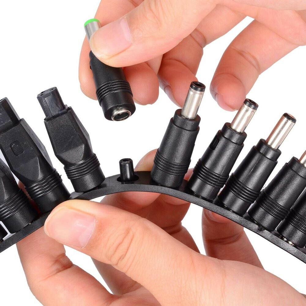 【COD Tangding】8Pcs / Set Adaptor Charger AC DC Universal untuk Laptop / PC / Notebook