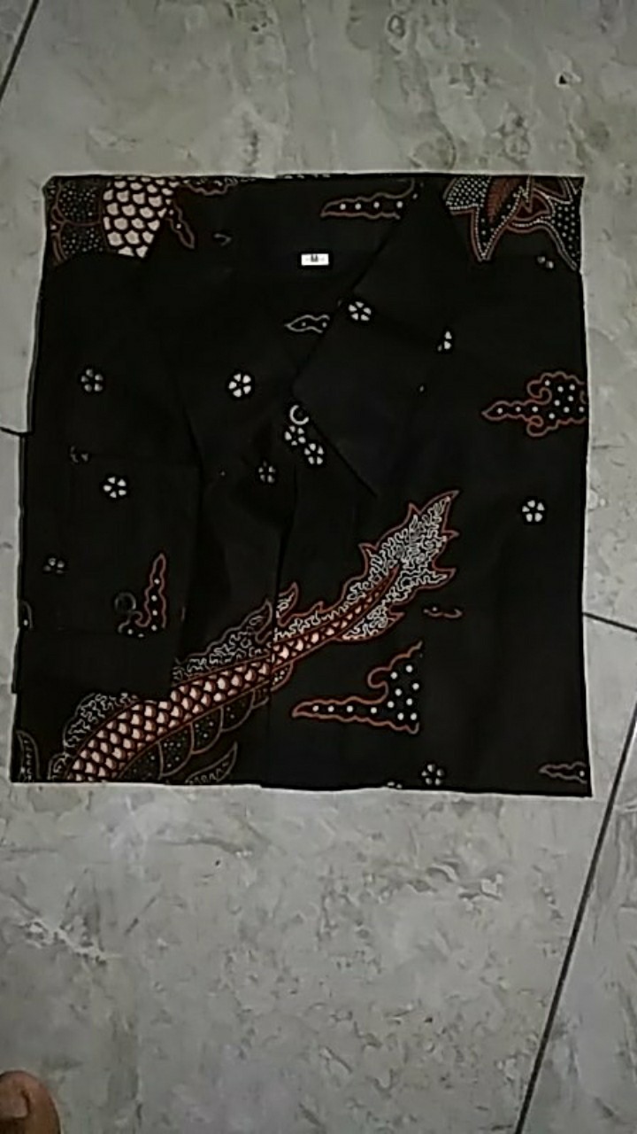 [bisa Cod] Kemeja Batik Premium Baju Batik Pria Lengan Pendek Reguler Fit