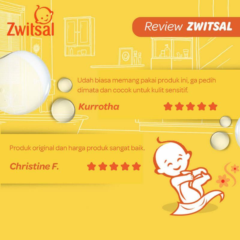 Zwitsal Baby Mini Travel Pack - Set Travel Pack isi 4Pcs
