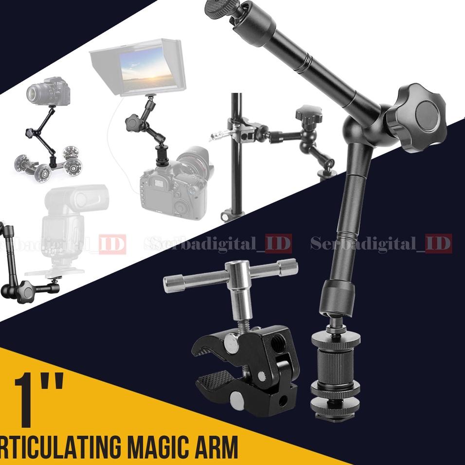Magic Clamp / Magic Arm 11 Inch includ Super C-Clamp