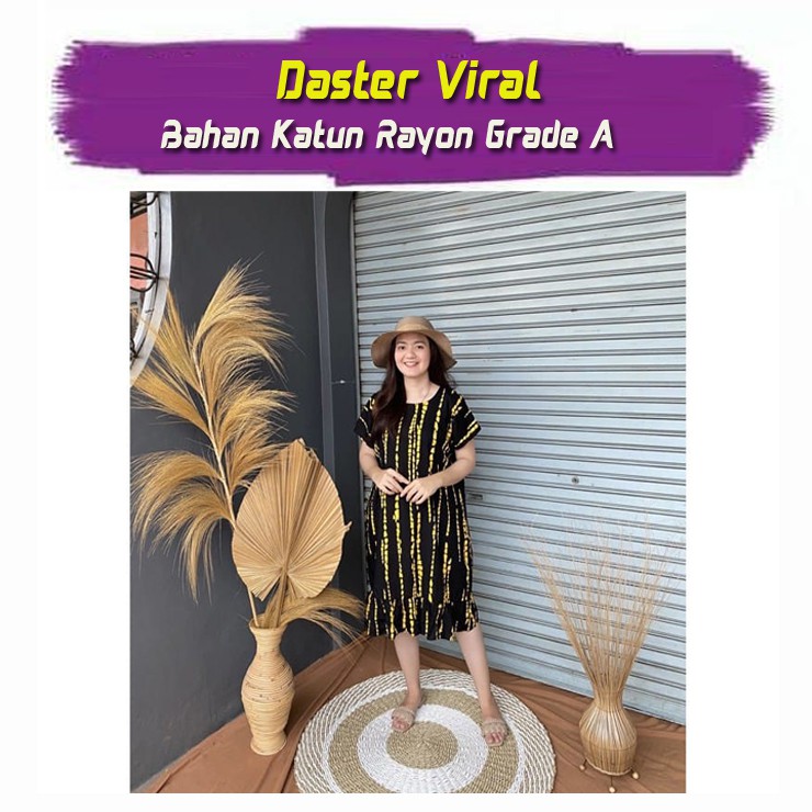 DASTER VIRAL | DASTER RUFFLE RAYON | DASTER KEKINIAN | GROSIR ECER | WELLCOME DROPSHIPER & RESELLER