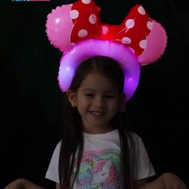 BALON BANDO KARAKTER LED BALON PESTA-LED CHARACTER BALLON HAEDBAND