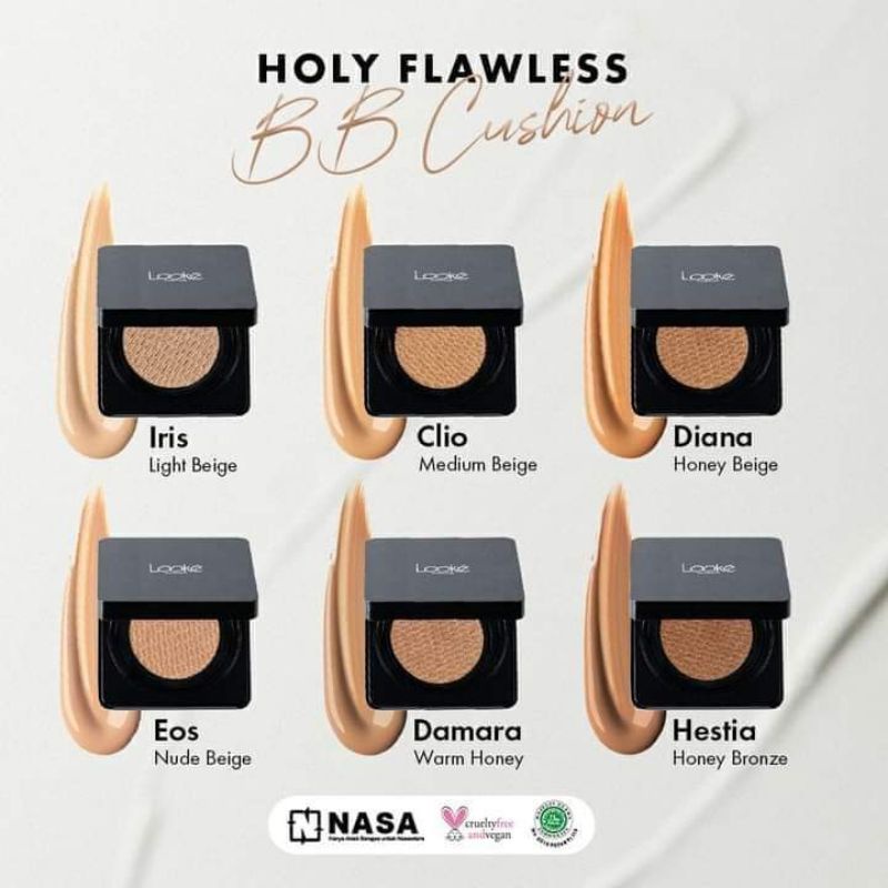Looke holy flawless BB cushion dan looke holy refill
