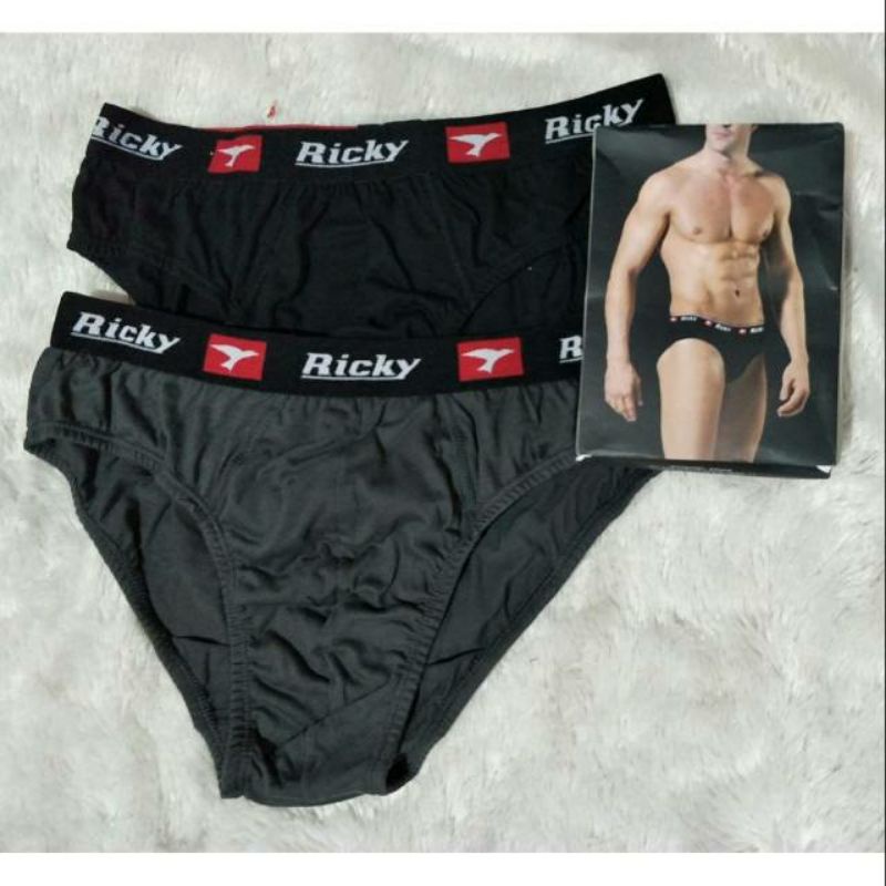 Celana Dalam Pria Ricky - RMG04 - 2 Pcs - Mini Brief
