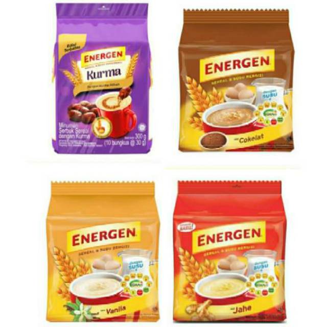 

ENERGEN pouch isi 10 sachet