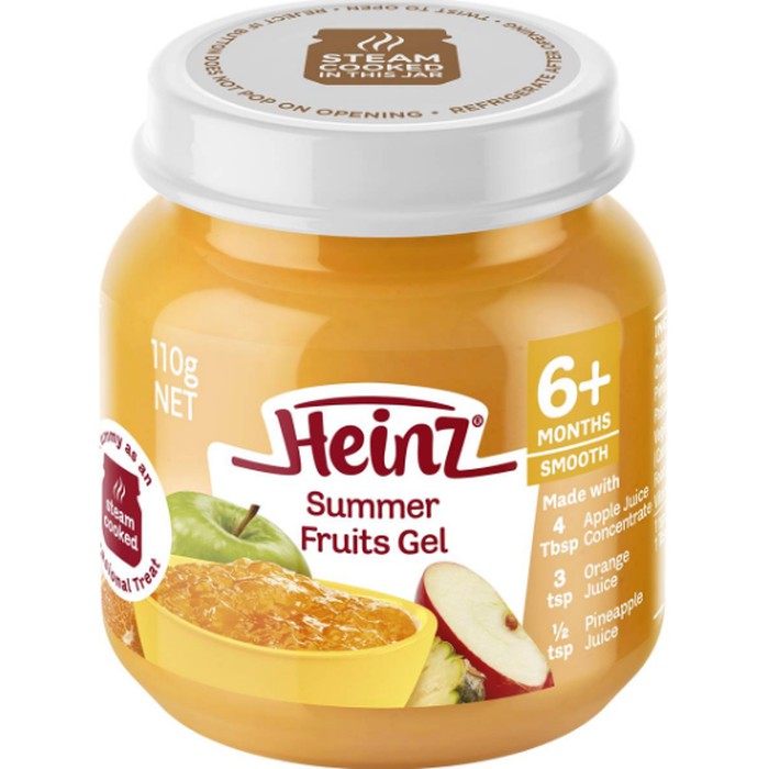 Heinz Smooth Food 6 Months Summer Fruits Gel 110g