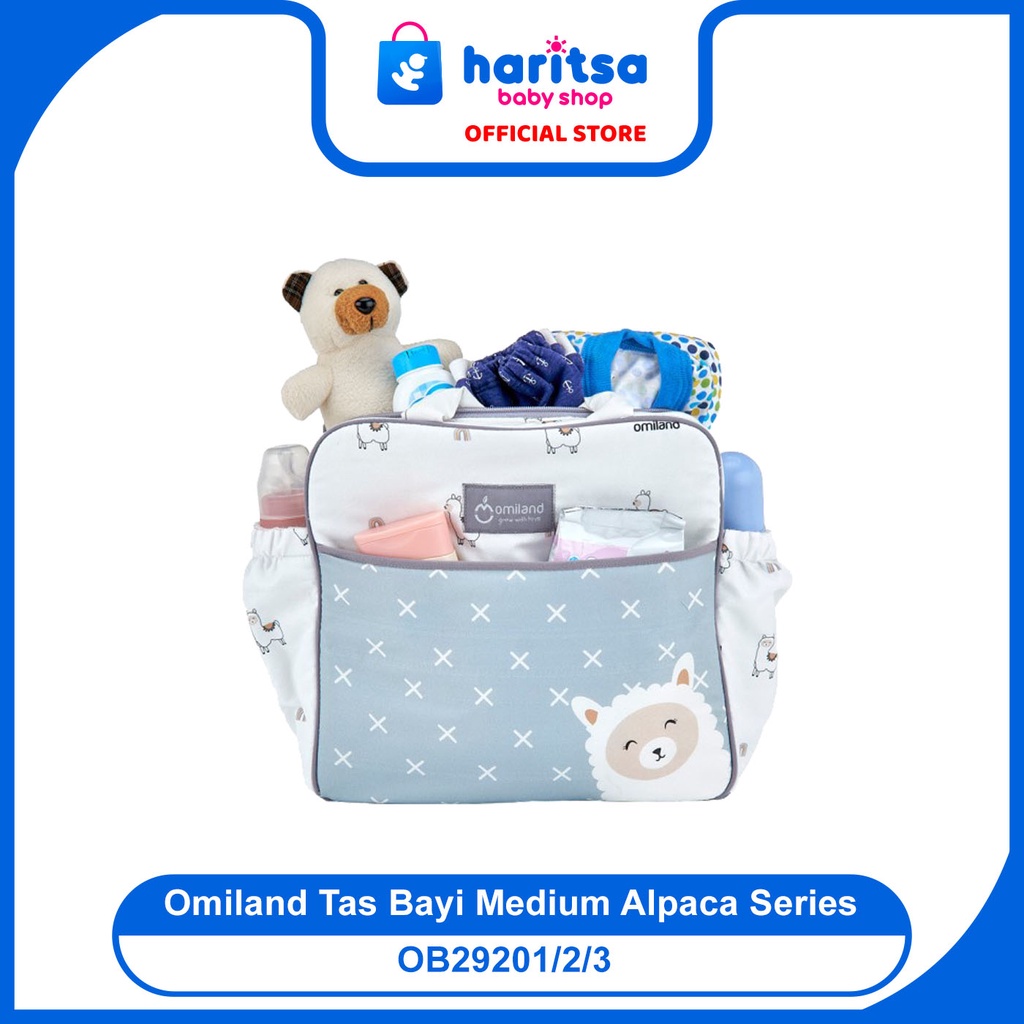 Omiland Tas Bayi Medium Alpaca Series - OB29201 OB29202 OB29203 OB29204