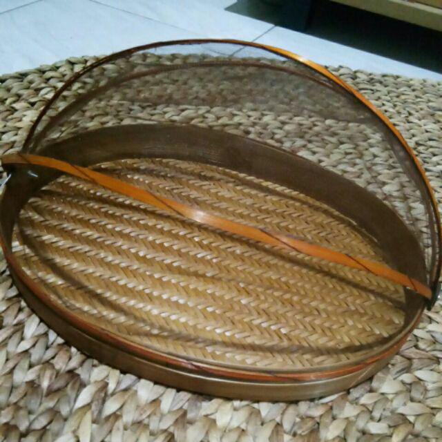 Tudung Saji Anyaman Bambu Besar(l)