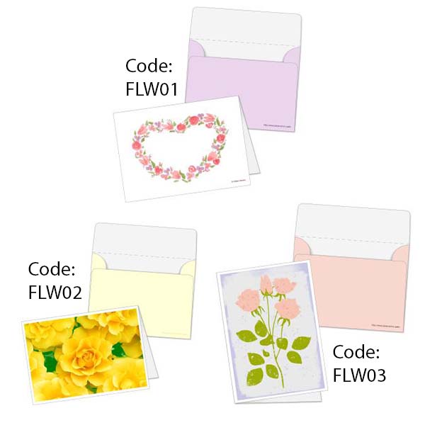 

DIY Papercraft Mini Amplop (Flower) BC160gsm