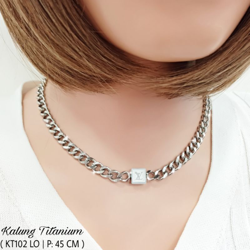 Kalung Titanium Wanita KT102 LO