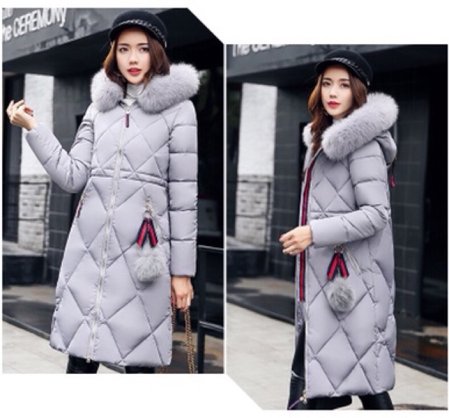 IMPORT MOLLAD Coat Parka Thick Jaket Coat Long Mantel Winter Tebal Panjang Musim Dingin