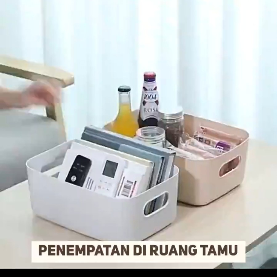 Kotak Penyimpanan Serbaguna Keranjang Storage Box Bin Organizer Rumah