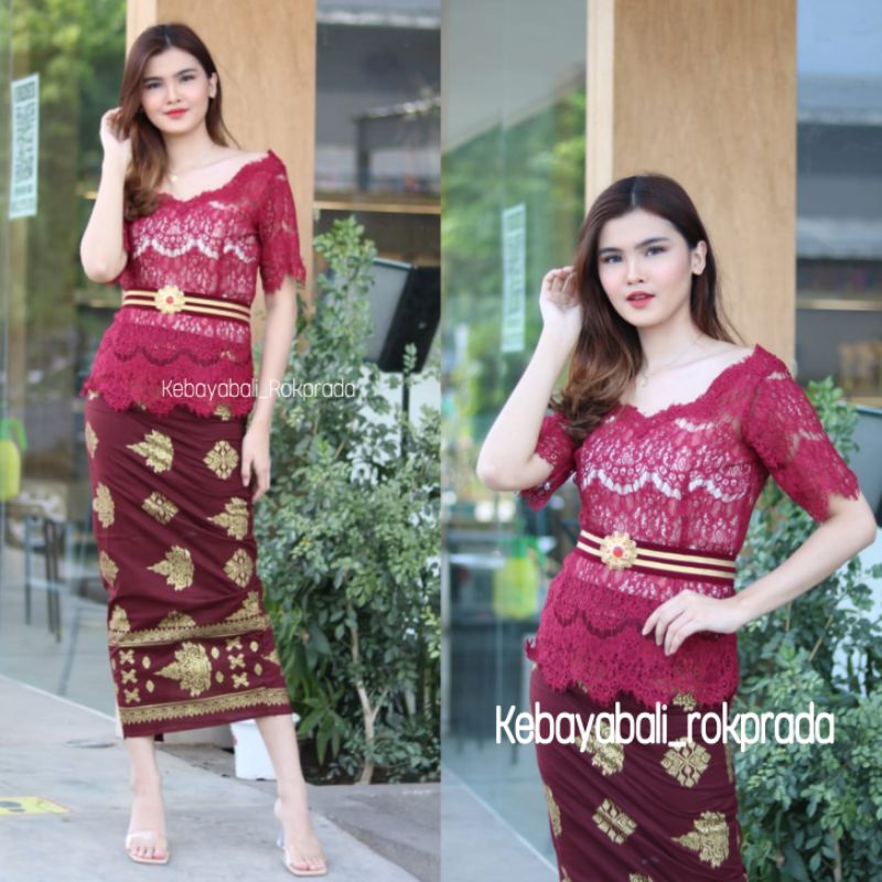 SATU SET KEBAYA NAGITA KEBAYA BALI KEBAYA WISUDA